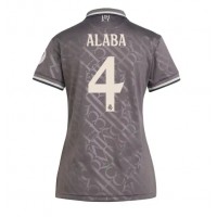 Maglia Calcio Real Madrid David Alaba #4 Terza Divisa Donna 2024-25 Manica Corta